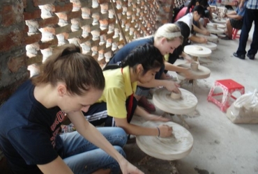 Hanoi – Pueblo de cerámica Bat Trang (D)