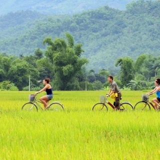3 días del cicloturismo en Mai Chau