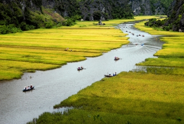 Tam Coc – Familia local – Ciclismo – Thung Chim (D, A, C)