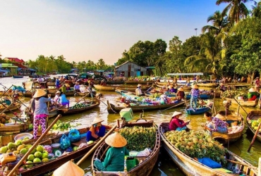 Can Tho – Mercado flotante de Cai Rang – Chau Doc (D)