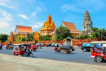 Llegada a Phnom Penh