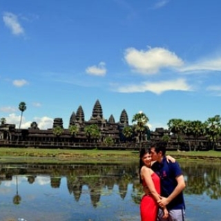 Romántico Camboya con tu pareja