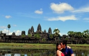 Romántico Camboya con tu pareja