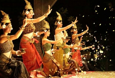 Templos destacados de Angkor - Cena con espectáculo de danza Apsara