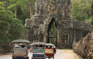 De Camboya a Lao a lo largo del Río Mekong