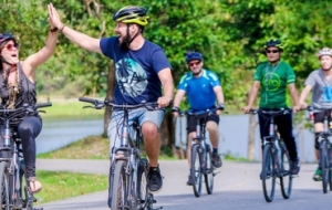 Experimentar Tailandia con una bicicleta