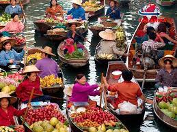 Bangkok - Mercado flotante de Damnoen Saduak - Nakhon Pathom - Bangkok (D)