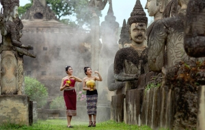 La belleza natural de Vientiane