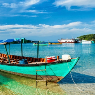 Relajar en la playa Sihanoukville