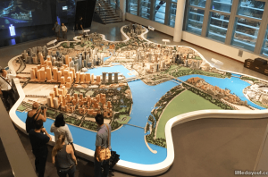 La galería de la ciudad de Singapur